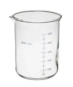 بشر آزمایشگاه مدل Beaker ظرفیت 600 میلی لیتر